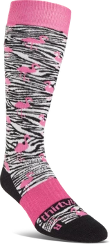 Skarpety ThirtyTwo Double Wmn (black/pink)