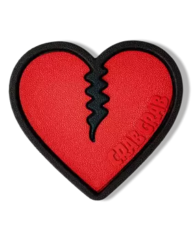 Podkładka Crab Grab Mega Heart (black/red)